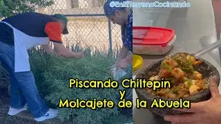 Pisca de Chiltepin y el Molcajete de la abuela