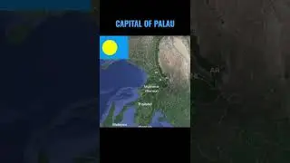 CAPITAL OF PALAU #palau #country