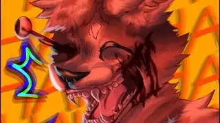 Happy Grizz! :D - Speedpaint (+mild gore)