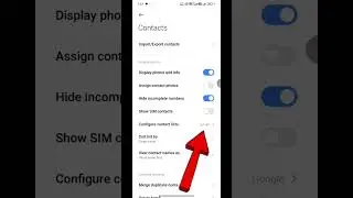 Contacts not showing in contact list/#uoloadshorts #youtubeshorts #shortvideos #viralvideos #shorts