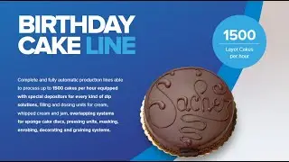 GORRERI BIRTHDAY CAKE INDUSTRIAL LINE