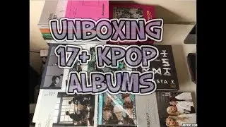 HUGE KPOP HAUL AND UNBOXING: MWAVE signed Nu'est, 워너원 Wanna one; Twice; SEVENTEEN; Monsta X; Loona +