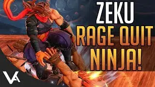 SFV - Zeku, Making Players Rage Quit! Zeku Online Gameplay Matches For Street Fighter 5