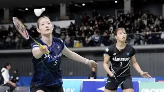 Fukushima/Matsumoto vs Yamakita/Suzuki - 第79回全日本総合バドミントン選手権 大会 2025 QF