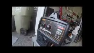 How to Set Up Lincoln Electric Power Mig 180 Dual Wire Feed Welder