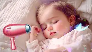 เสียงเครื่องเป่าผมสำหรับบำบัดการนอน | White Noise for Babies to Sleep Instantly