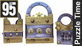 Puzzle Time Ep 95 - Gorgeous new Indian Trick Locks