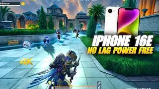 iPhone 16E PUBG Gaming Test &ndash; Smooth, Powerful, & Lag-Free? 🔥PUBG MOBILE/BGMI HDR+EXTREME Graphics 😍
