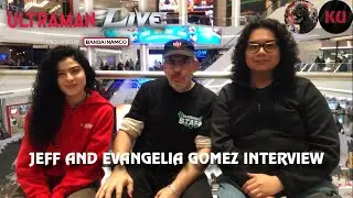 Jeff & Evangelia Gomez Talk Ultraman LIVE | Kaiju United Interview
