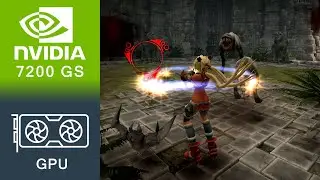 X-Blades Gameplay GeForce 7200 GS
