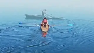 Rennruderboot 