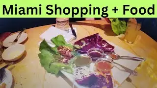 Dolphin Mall Miami Tour + Cheesecake Factory / Shopping & Food Vlog