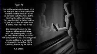 Foolish Pride (Psalm 74) by Kenny Tan #psalms #psalm74 #humility #mirror 