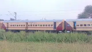 Train no. 19324 Intercity Express with major offlink in lead 