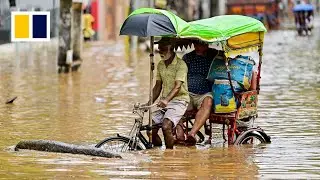 Deadly monsoon rains and landslides lash northeast India