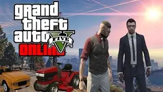 GTA 5 Online | Lawnmower, Knock Knock Michael, Majestic Beast