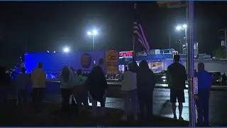 York County police shooting: Fellow officers honor the fallen with procession to coroner's office