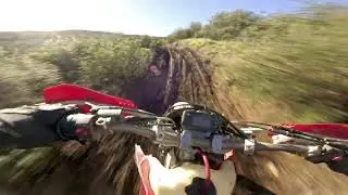GoPro POV: Fast Run Up Muddy Bouquet Crossing Trail After The Rain