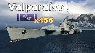 Valparaíso : 303K Damage - World of WarShips.