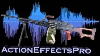 RPK / Machine Gun / Full Automatic (sound effects)