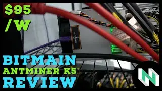 Mining $95 a Week | Bitmain Antminer K5 Nervos CKB ASIC Miner Review