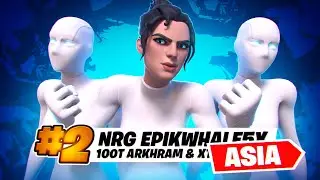 🥈 2ND PLACE on 120 PING 🥈 (Fortnite Trio Cash Cup Highlights) | NRG EpikWhale
