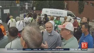 Excitement about the Pope's arrival in Philadelphia (Saturday 6PM report)