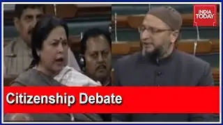 AIMIM's Owaisi Vs BJP MPs Debate Citizenship Bill In Lok Sabha