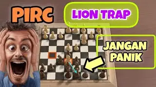 Trap Counter Trap | Pirc Defense Lion Variation 👌