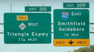 Triangle Expressway Extension | September 2024 | NC-540 West from I-40 West to NC-55