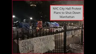 NYC City Hall Protest Plans to Shut Down Manhattan
