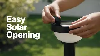 OPEN Your Solar Light in Easily!