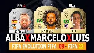 Jordi Alba VS Marcelo VS Felipe Luis 😨🔥 FIFA EVOLUTION...