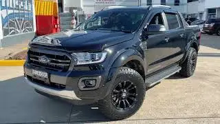 Raging Ranger Ambushed !!!! Ford Ranger on Hussla Wheels Ambush and Monsta Tyres Terrain Gripper