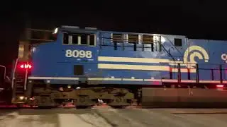 NS 13Z with NS 8098 The Conrail Heritage Unit on the NS Sunbury Line￼ in Catawissa PA