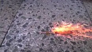 5cm Bickford-Fuse Test