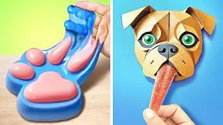 Giant Squishy Paw 🐱🐶 *Cute Crafts For Cat and Dog Lovers*