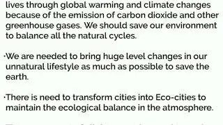 Essay on Save earth, Save environment, Save life. Easy ways and activities to save Earth