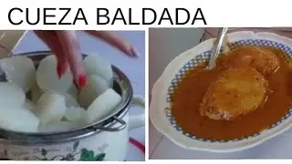 CUEZA BALDADA,O CAPEADA COMIDA T&Iacute;PICA COMITECA 🥰 ( ra&iacute;z de chayote)