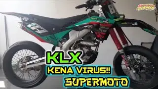 Review KLX Modifikasi Supermoto 2022