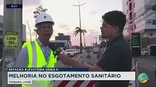 Tribuna Livre - Esta&ccedil;&atilde;o Elevat&oacute;ria Usina II impulsiona melhorias no esgotamento sanit&aacute;rio