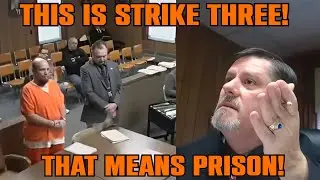 Third Strike Confirmed: Illegal Lab Case Leads to Prison! Judge Gauthier 