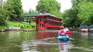 Regent's canal kayaking trip