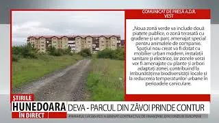 DEVA - PARCUL DIN ZĂVOI PRINDE CONTUR