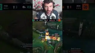 Emotional MELTDOWN over FNC vs BDS 😂😂 #FNATIC #SHORTS #LEAGUEOFLEGENDS #YAMATOCANNON #LEC