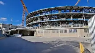 🚧 OBRAS EN EL CAMP NOU  2 de Febrero ⚠️ Novedades en la Tienda del Barça