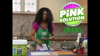 Pink Solution&reg;:  best natural all purpose green cleaner - effective, economical, non-toxic