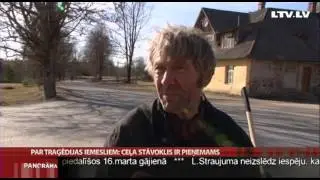 Par traģēdijas iemesliem: ceļa stāvoklis ir pieņemams