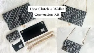 Dior Clutch + Wallet Conversion Kit