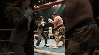 Stunning Woman vs Strong Man &ndash; Epic Fight #kungfu #amazing #crazy #taichi #cool#boxing#shorts